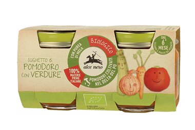 Baby food bio sugo pomodoro verdure 2x80 g