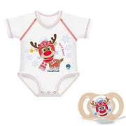 Baby twin set warm 2-6m renna