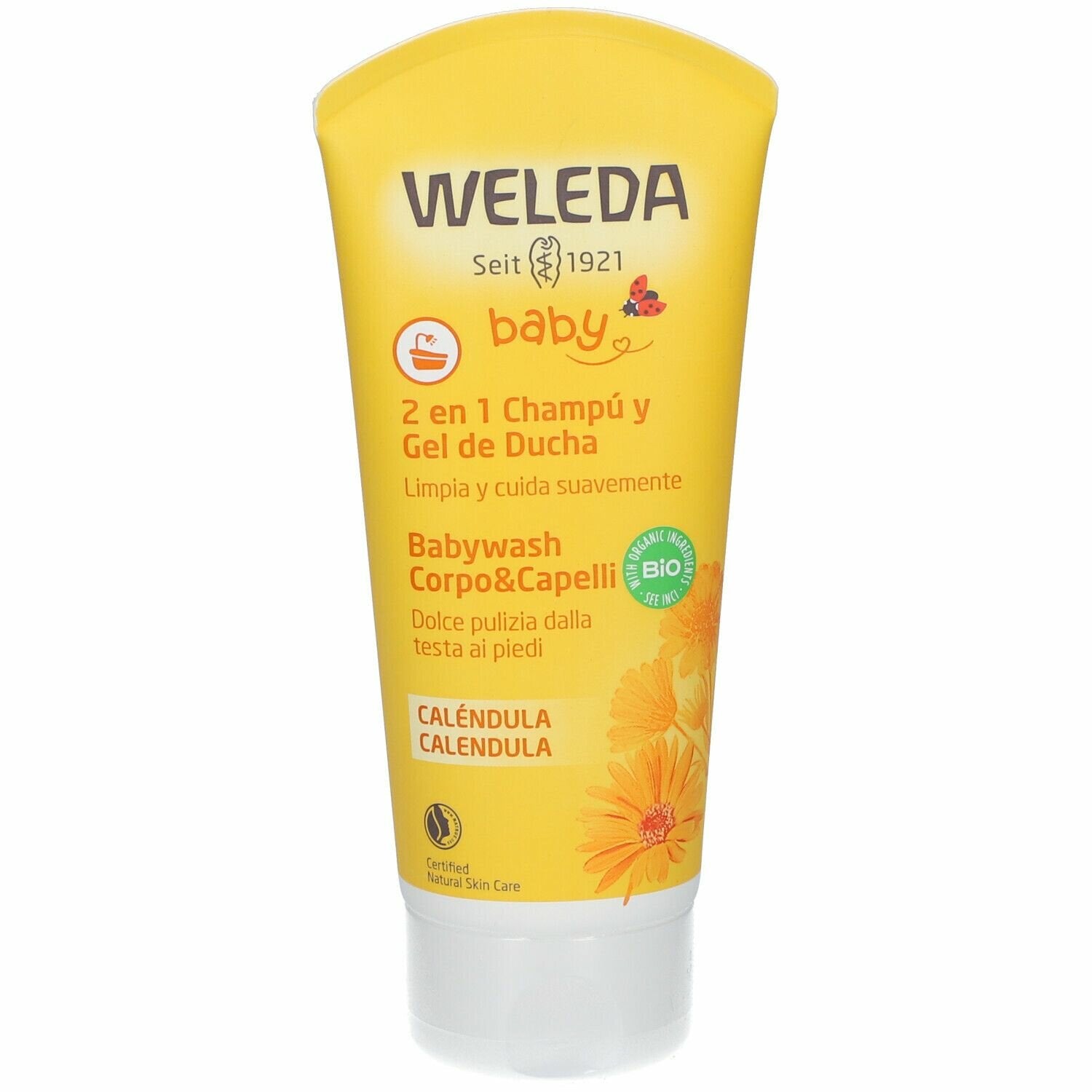 Babywash corpo&capelli calendula 200 ml