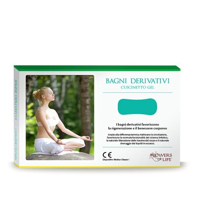 Bagni derivativi cuscino gel flowers of life