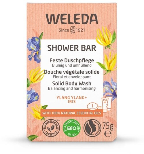 Bagno doccia solido ylang ylang + iris 75 g