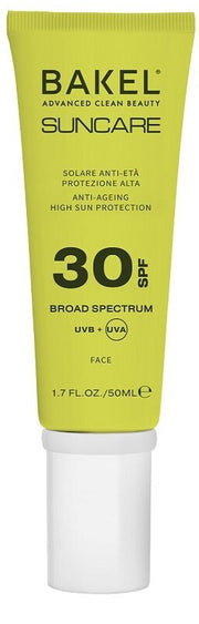 Bakel solare viso anti eta' protezione alta spf30