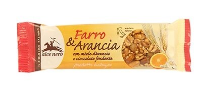 Barretta al farro/arancia bio alce nero 20 g