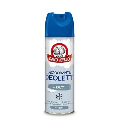 Bayer Sano E Bello Deodorante Attivo Talco Gatti 200 Ml