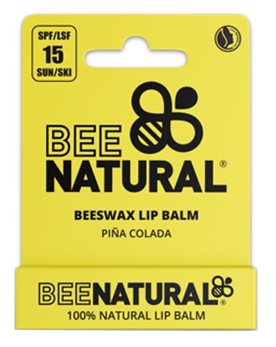 Bee natural lip balm pina colada spf 15 4,2 g
