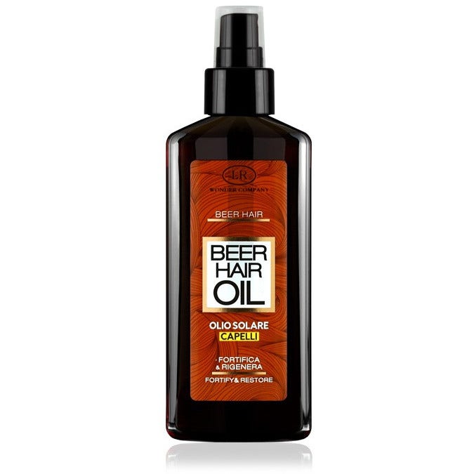 Beer hair oil olio solare capelli
