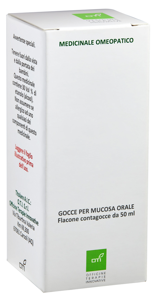 Belladonna oti composto gocce flacone da 50 ml soluzione idroalcolica per mucosa orale