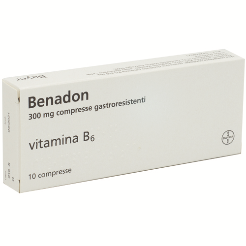 Benadon 10 compresse gastrores 300mg