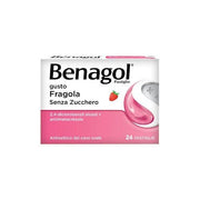 Benagol fragola senza zucchero 24 pastiglie mal di gola