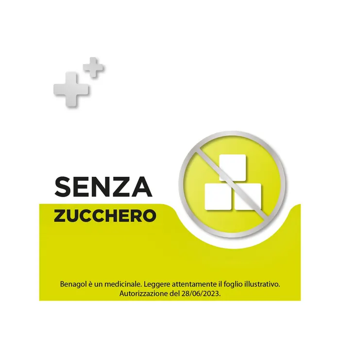 Benagol Limone Senza Zucchero 36 Pastiglie Mal di Gola