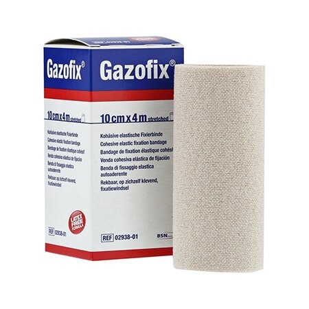 Benda elastica autoadesiva gazofix 10x400cm