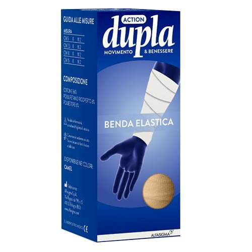 Benda elastica dupla camel 15 x 500 cm