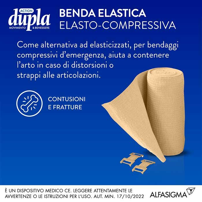 Benda elastica dupla camel 500 x 10 cm