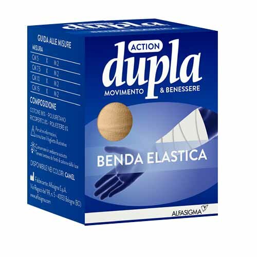 Benda elastica dupla camel 5x500cm