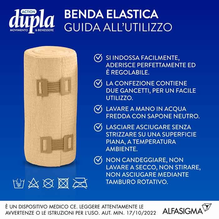Benda elastica dupla camel 5x750 cm