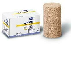 Benda elastica lastodur compressione forte estensibilita' alta color pelle 6x700cm