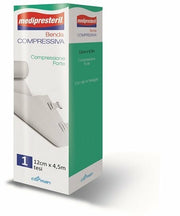 Benda elastica medipresteril compressione forte 12x450cm