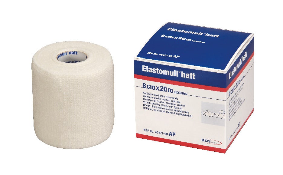 Benda elastomull haft 8cm 20m