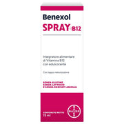 Benexol Spray Integratore Vitamina B12 Alto Dosaggio Flacone 15ml