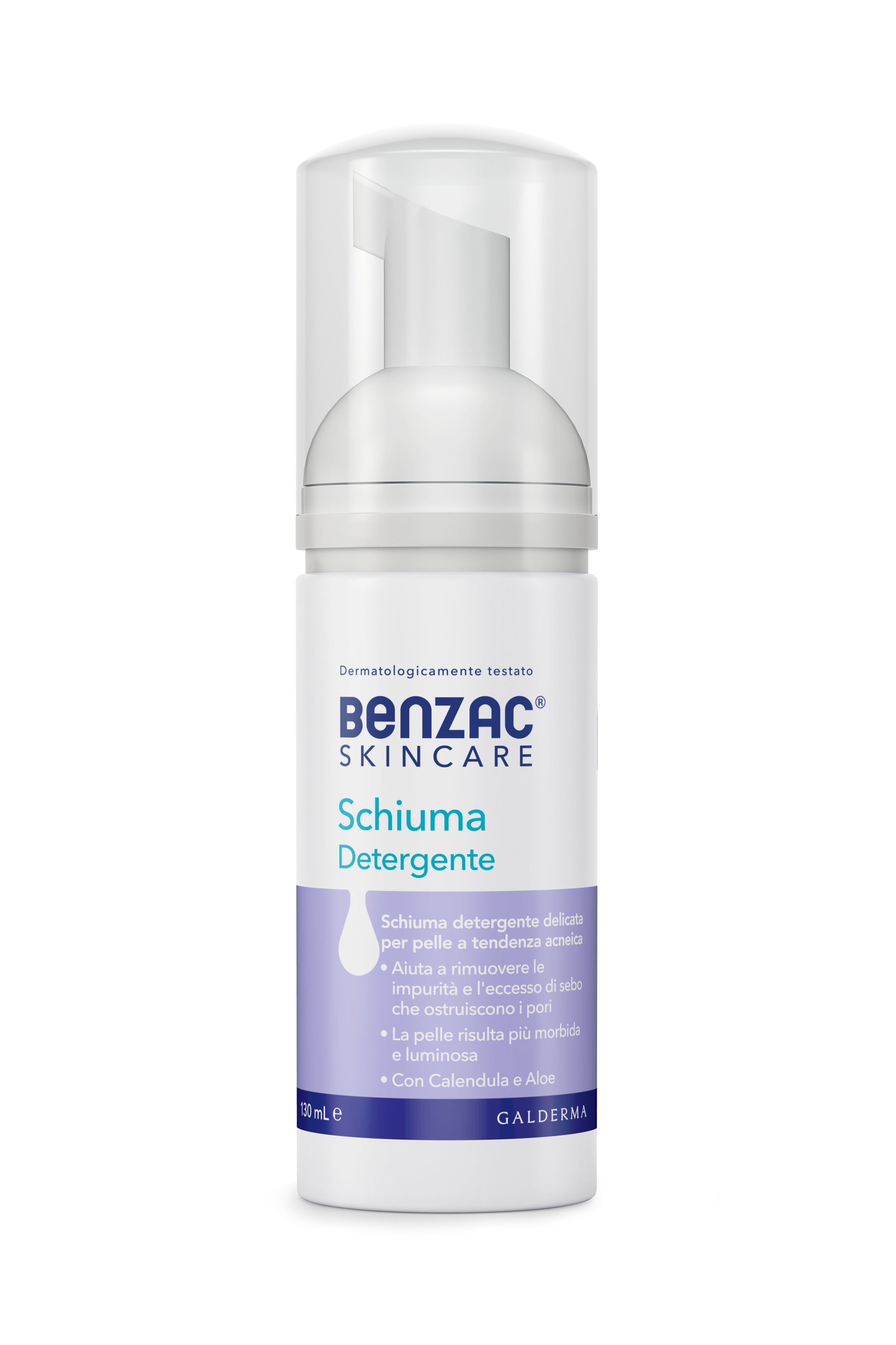 Benzac Skin Care Schiuma Detergente Per Viso e Collo 130 ml