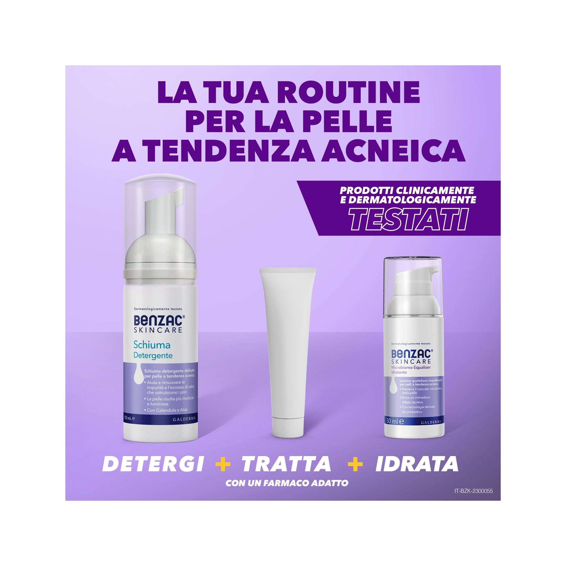 Benzac Skincare Microbiome Equalizer Lozione Pelle Acneica 50 ml