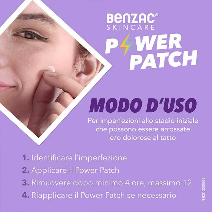 Benzac Skincare Power Patch Anti imperfezioni 36 Patch