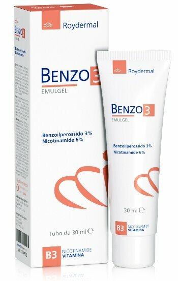 Benzo 3 Emulgel per Pelle Grassa a Tendenza Acneica 30ml