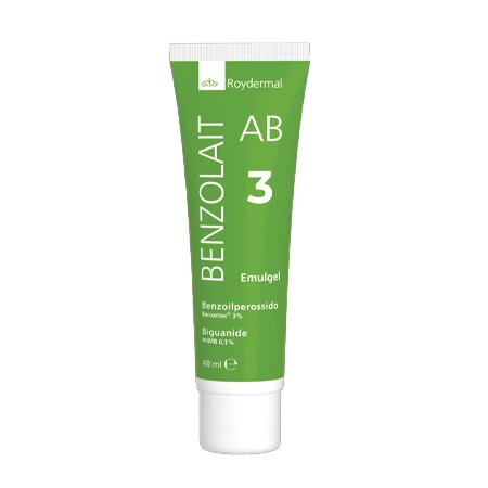 Benzolait AB3 Emulgel per Pelle Grassa a Tendenza Acneica 40ml