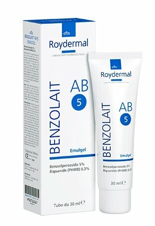 Benzolait AB5 Emulgel per Pelli Grasse e Tendenza Acneica 30ml