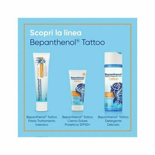 Bepanthenol Tattoo Pasta Trattamento Intensivo per Tatuaggio 100g