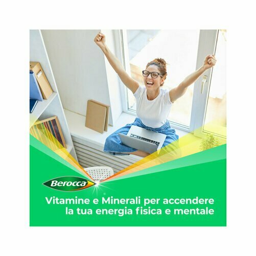 Berocca Plus Integratore Vitamine Minerali 15 Compresse Effervescenti