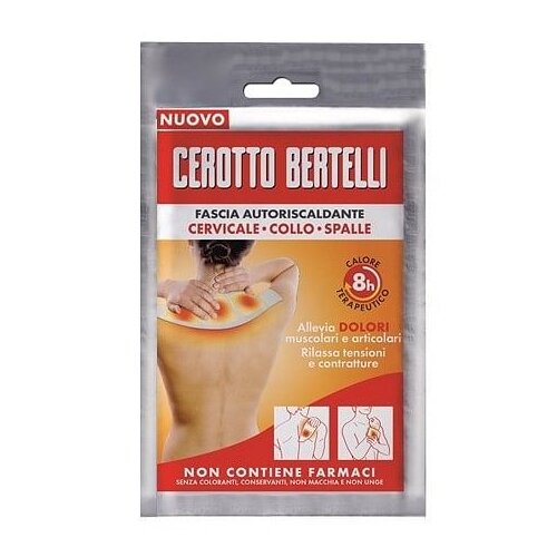 Bertelli fascia autoriscaldante 4 celle 1 pezzo