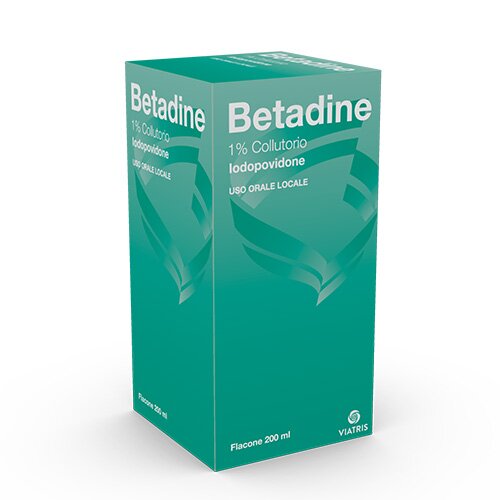 Betadine Collutorio Orale 1% Iodopovidone Flacone 200 ml