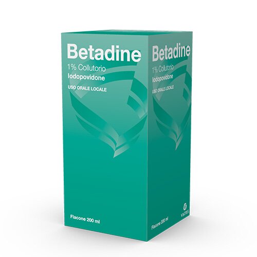 Betadine Collutorio Orale 1% Iodopovidone Flacone 200 ml