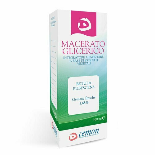Betula pubescens gemme macerato glicerico 100 ml