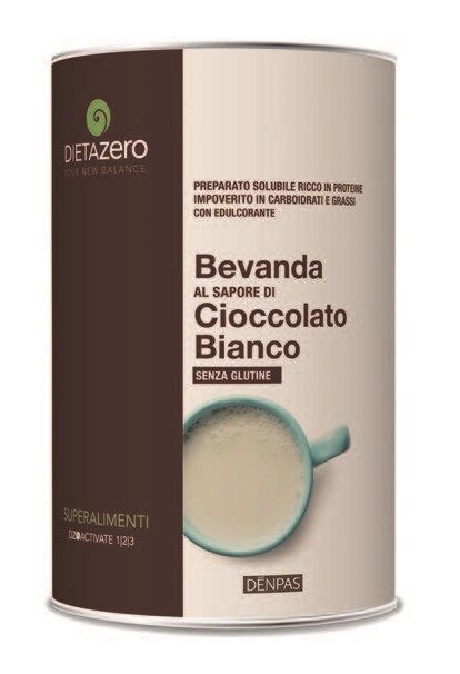 Bevanda al sapore di cioccolato bianco 300 g