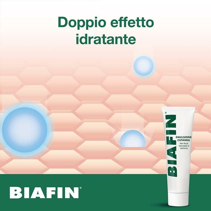 Biafin Emulsione Cutanea Pelle Sensibile e Irritata 100 ml