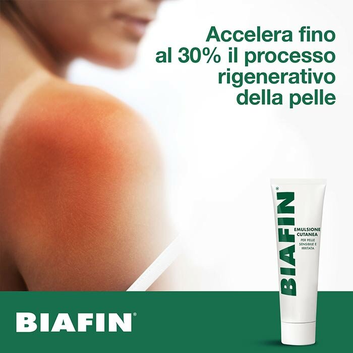 Biafin Emulsione Cutanea Pelle Sensibile e Irritata 100 ml