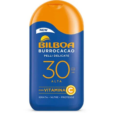 Bilboa  Burrocacao Latte Solare Corpo Per Pelli Delicate SPF 30+ 200ml