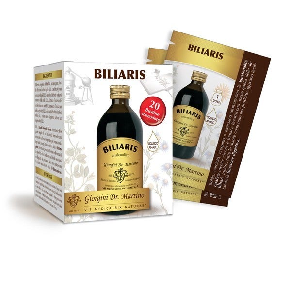 Biliaris analcoolico 20 bustine da 10 ml