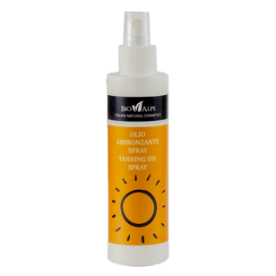 Bio alpe olio abbronzante spray