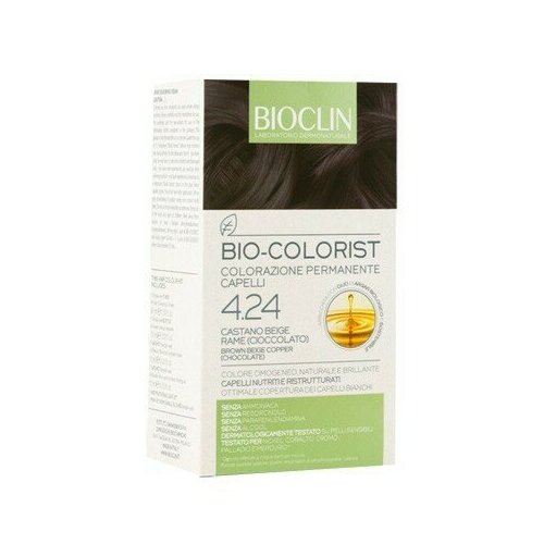 Bioclin bio colorist 4,24 castano beige rame cioccolato