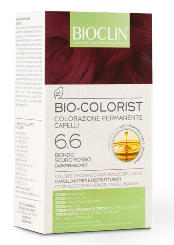 Bioclin bio colorist 6,6 biondo scuro rosso
