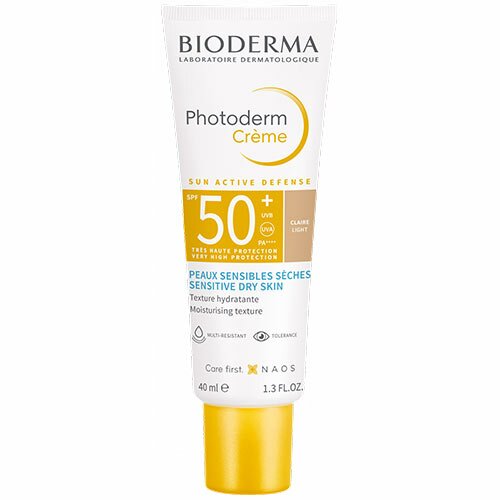 Bioderma Crème SPF50+ Teinte Claire Protezione Solare Viso 40 ml