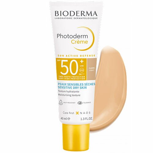 Bioderma Crème SPF50+ Teinte Claire Protezione Solare Viso 40 ml