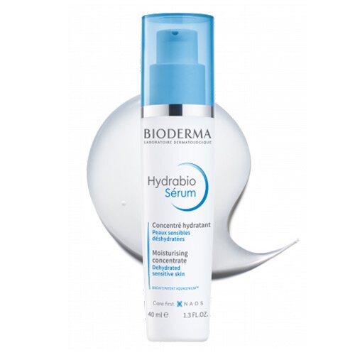 Bioderma Hydrabio Siero Idratante Viso Pelle Sensibile Molto Disidratata 40 ml