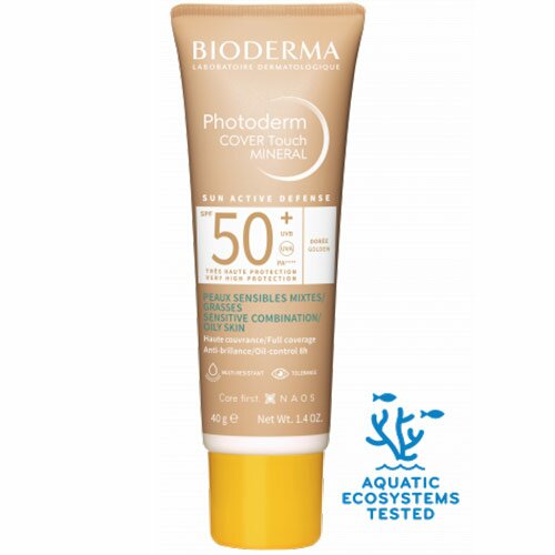 Bioderma Photoderm Cover Touch SPF 50+ Crema Solare Dorè 40 g
