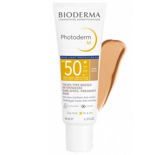 Bioderma Photoderm M SPF 50+ Crema Fotoprotettiva Colorata Dorèe 40 ml