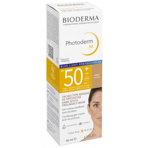 Bioderma Photoderm M SPF 50+ Crema Fotoprotettiva Colorata Dorèe 40 ml