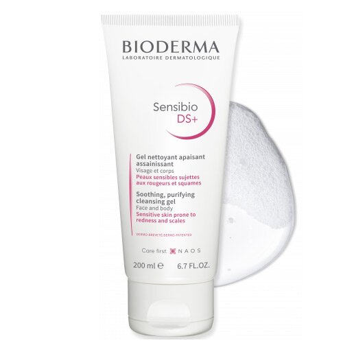 Bioderma Sensibio DS+ Moussant Gel Lenitivo Purificante Antirossore 200 ml